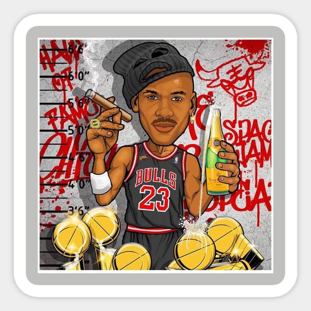 the king nba Sticker by coronagilo